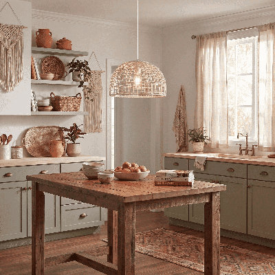 Stevie 1-Light Single Dome Pendant