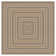 Mason-Jax Geometric Machine Woven Polypropylene Indoor / Outdoor Area Rug in Navy/Brown