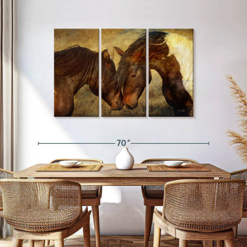 Brampt Best Friends, 36" H x 57" W