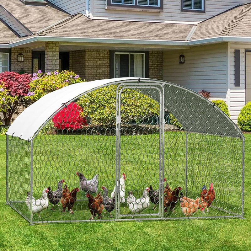 Chicken Run, 199.9cm H x 299.7cm W x 199.9cm D