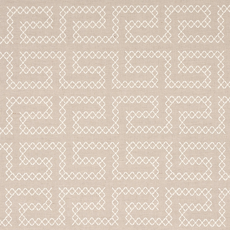 Tissu de broderie A Maze, Sable