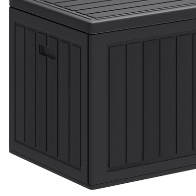 YITAHOME 80 Gallon Water Resistant Resin Lockable Deck Box by YITAHOME