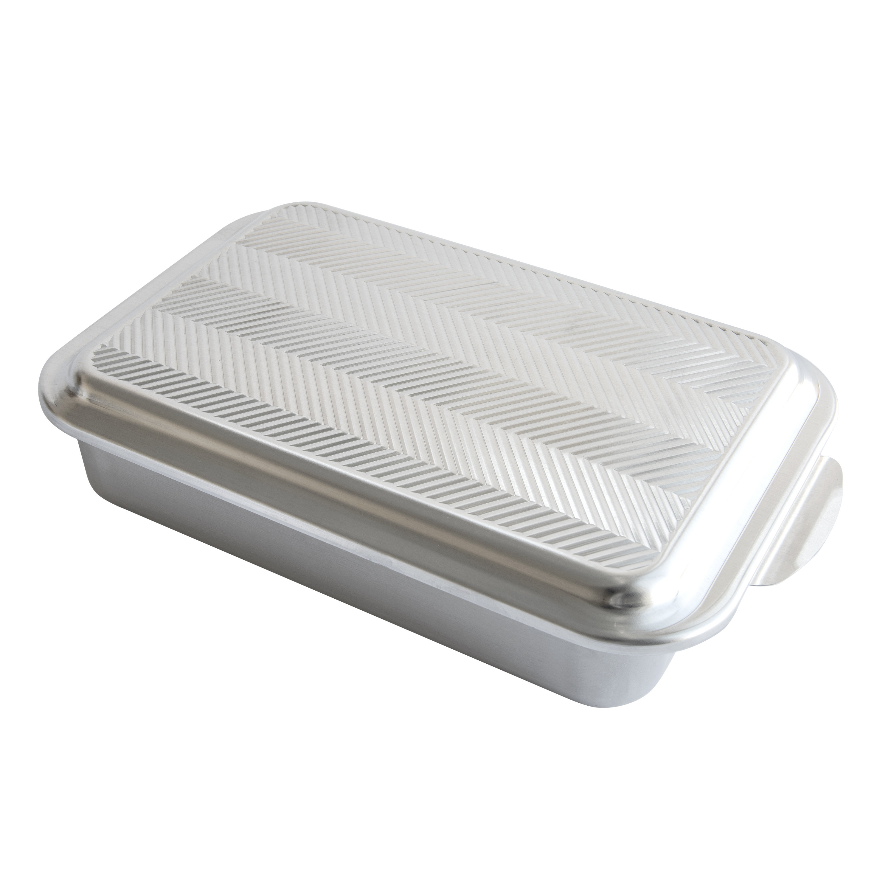 Nordic Ware Prism Naturals 13'' L x 9'' W Metal Covered Baking Sheet