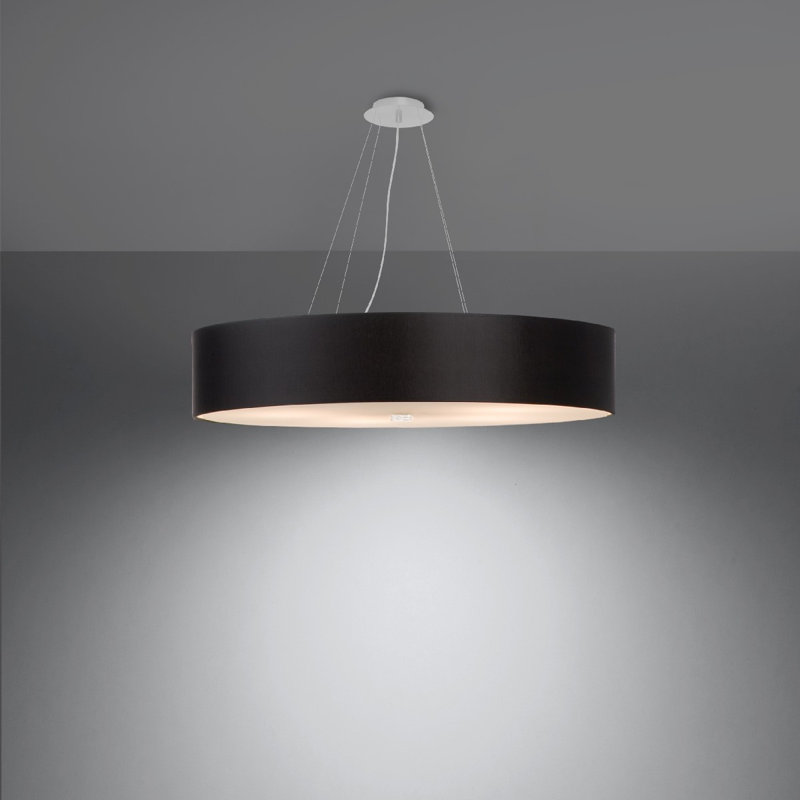 Klingelhofer 1 - Light Single Chandelier, 105cm H x 80cm W x 80cm D, Black