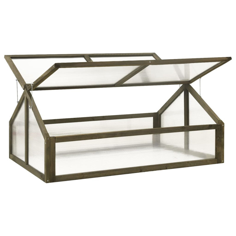 44.8' W x 31.4' D Cold Frame, Gray