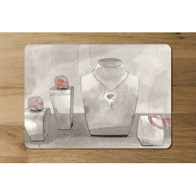 Sagar No Pattern Rectangle Placemat