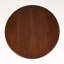 Table basse ronde en bois de noyer Dimauro, style Mid-Century moderne-1617940675