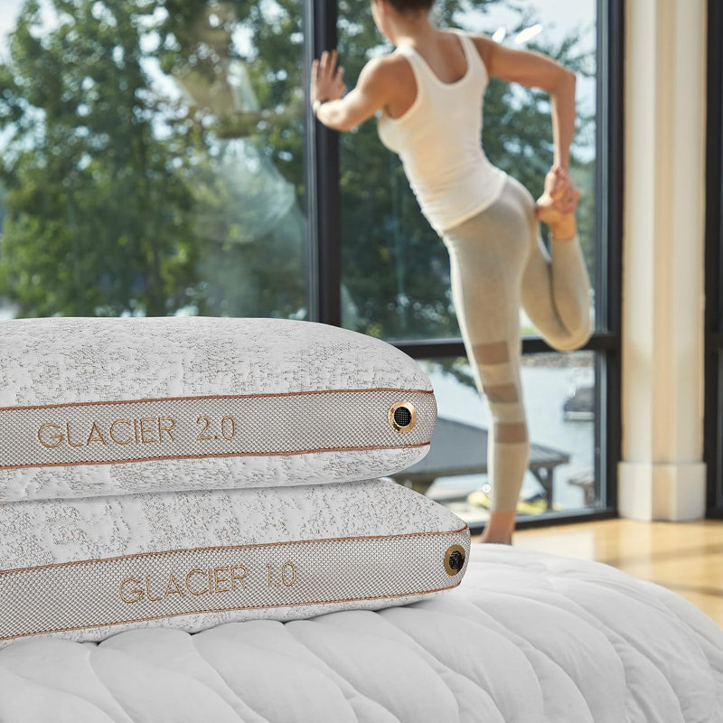 Coussin Bedgear Glacier Performance Cooling Performance - Version 2020 - Coussin moelleux, 3.0