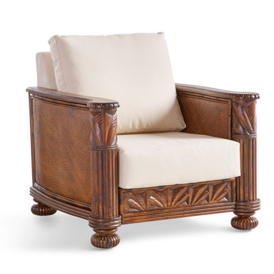 Ophélie 34" Wide Polyester Armchair by Highland Dunes