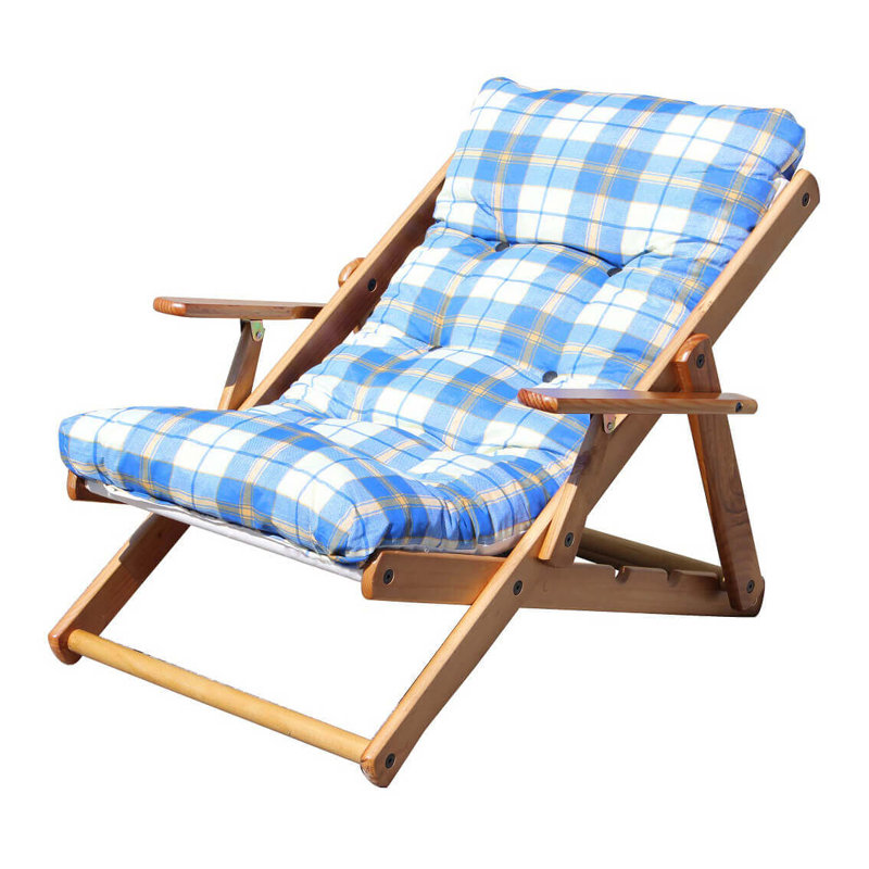 Mamet Reclining Deck Chair with Cushion