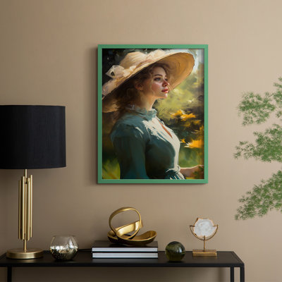 «WOMEN Series DCCDXL», reproduction encadrée - bois massif