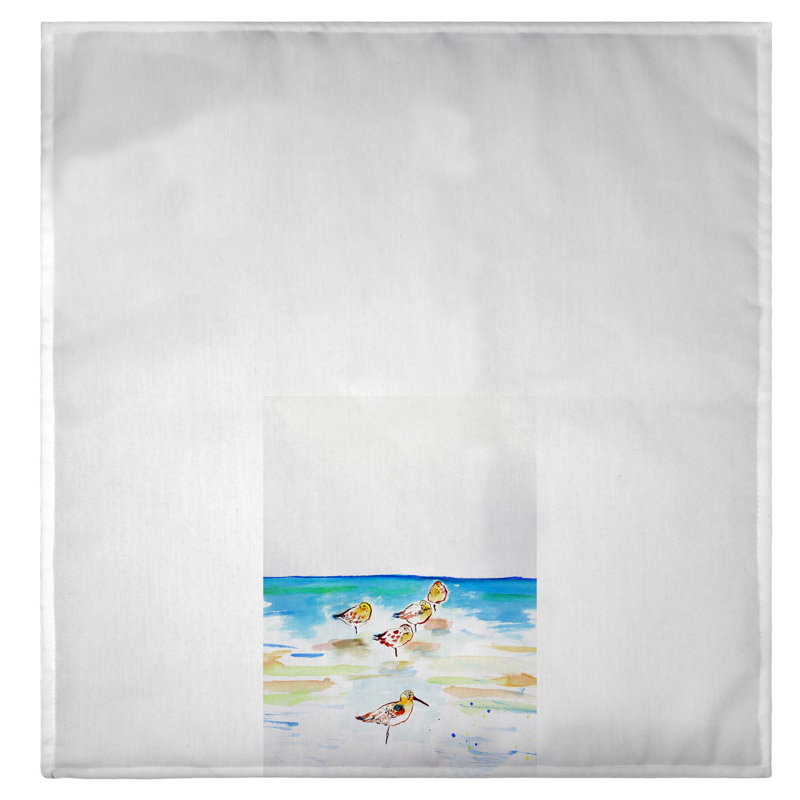 Serviette à main cinq sanderlings Scheffer