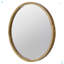Miroir mural ovale en bois de ferme pour entrée de salle de bain-2540981-2540980