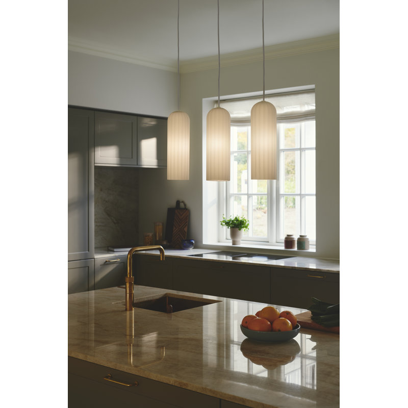 Miella 3 - Light Kitchen Island Pendant, White