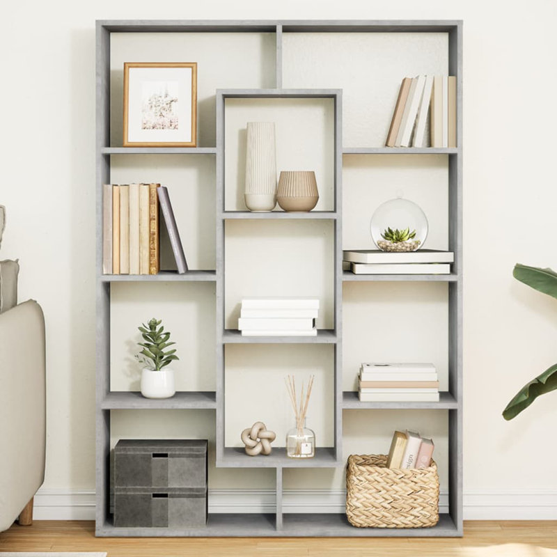 Atalie 143cm H x 102cm W Book Cabinet Bookcase