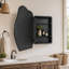 Armoire à miroir de surface en forme de nuage irrégulier de 33,5 po x 22 po-136171415