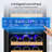15" Wine Premium Refrigerator 30 Bottle Dual Zone Wine Cooler with Two Handle and Reversible Hinge