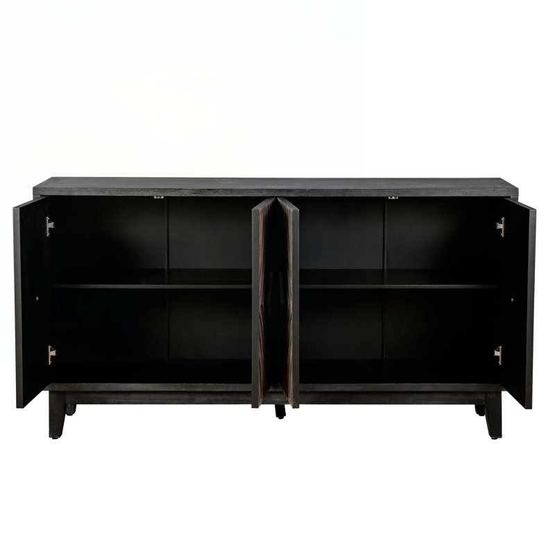 Accent Chests / Cabinets Accent Cabinet, Antique Black