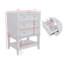 Base de meuble-lavabo sans lavabo 24 po avec tiroir et tablette ouverte pour le rangement