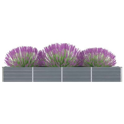 Jardinière en acier galvanisé 