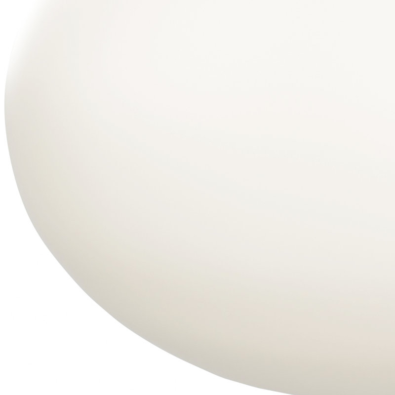 14'' White Ceramic and Wood Modern Table Lamp Set