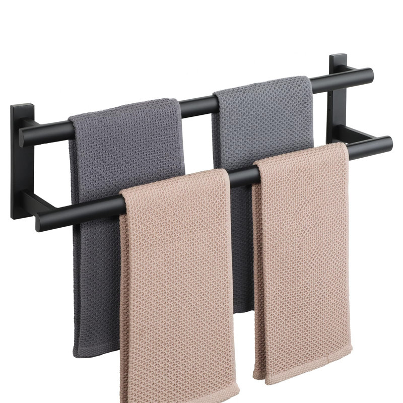Beri 10 cm L Stainless Steel Wall Mounted Towel Rack