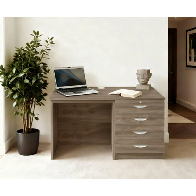 Walshaw Solid Wood Base Writing Desk