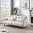 Modern Sofa Convertible Futon Sofa Bed Sleeper Fabric Linen Upholstered Futon Sofa Bed-2047597964