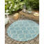 Tapis d'extérieur Preen couleur turquoise-71178488