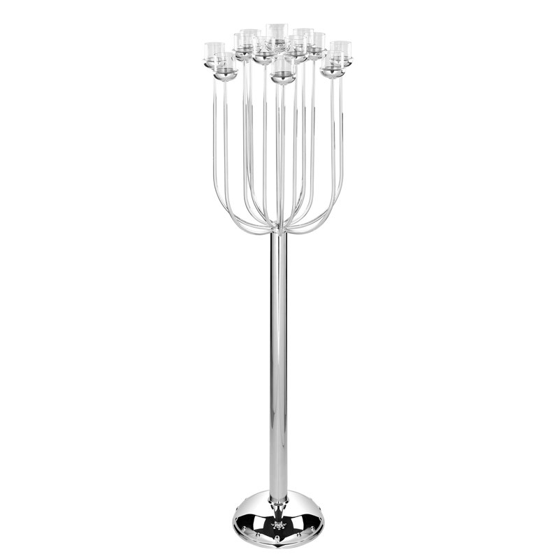 Toplight Iron Floor Candelabra
