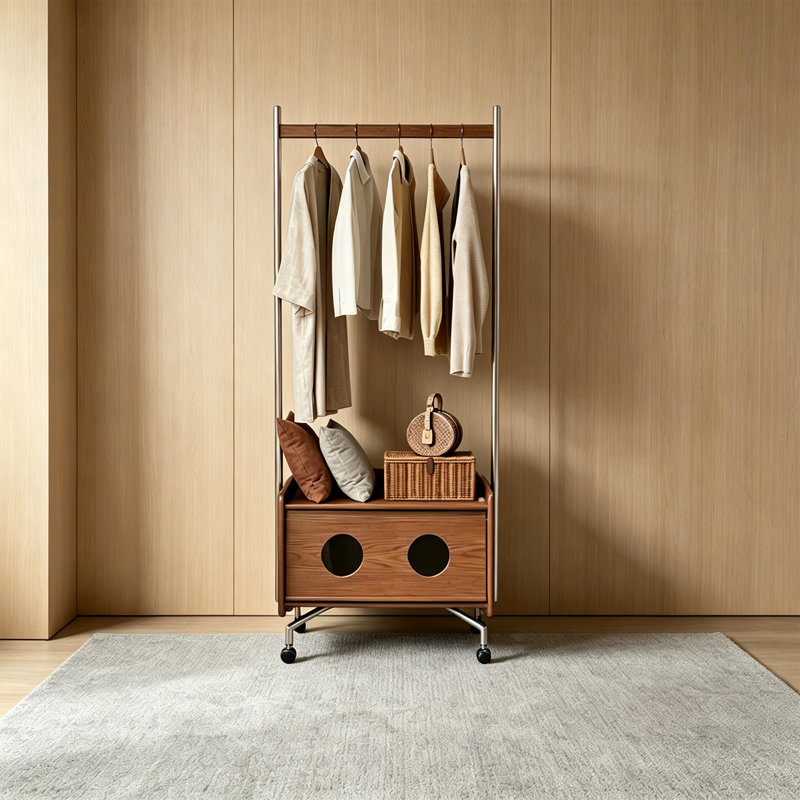 Portemanteau Modern Oak