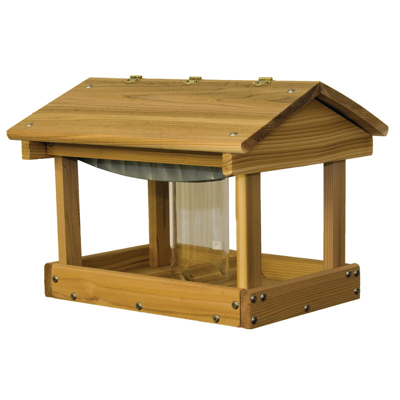 Freestanding Hopper Bird Feeder