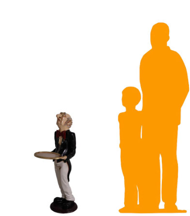 Connoisseur Butler Statue
