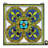 Fleur de Lis Quatrefoil Window Panel