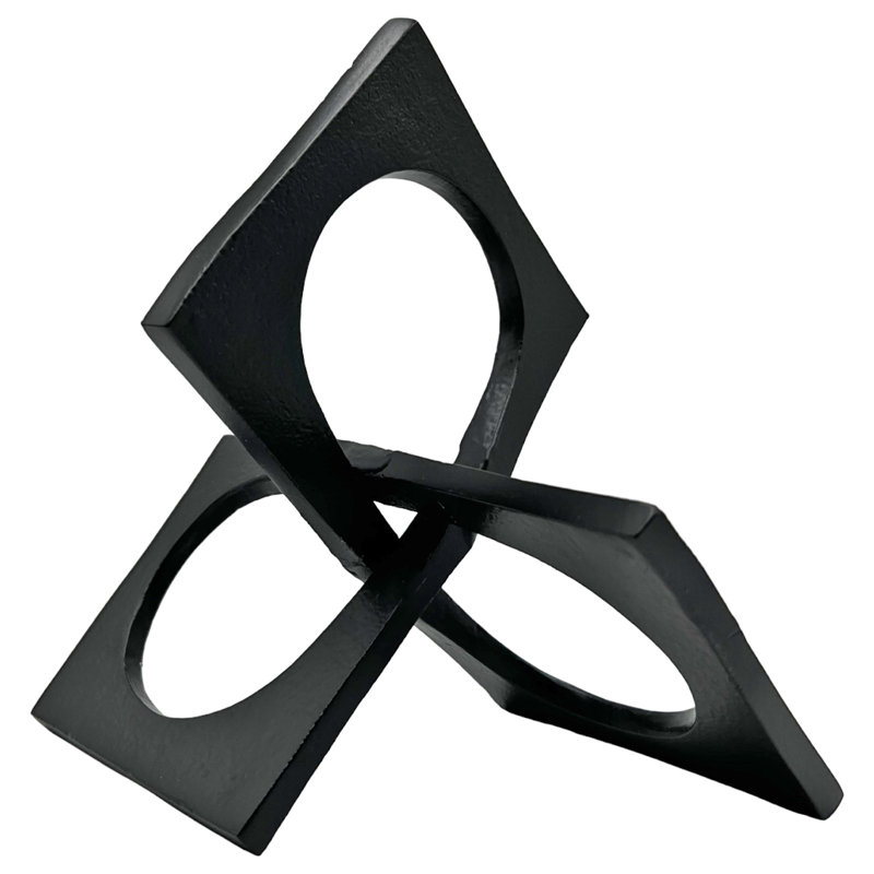 Khaydin Abstract Figurines & Sculptures, Black