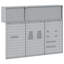 Tool Cabinet Set With Shelf 5 Pcs Powder-Coated Steel-1686939860