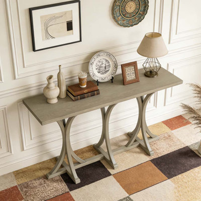 Console en bois 59,8 po