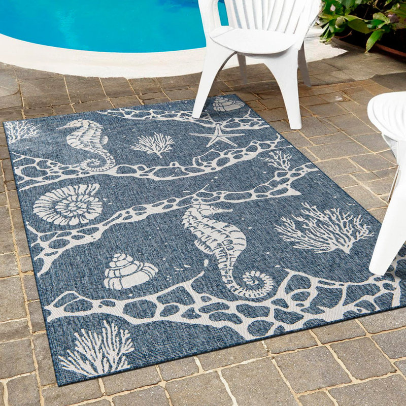 Tapis intérieur / extérieur Angelys, Rectangle 5 pi 1 po x 7 pi 1 po