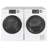 GE Appliances 2.4 cu. Ft. Energy Star High Efficiency Front Load Washer with Steam Wash in White