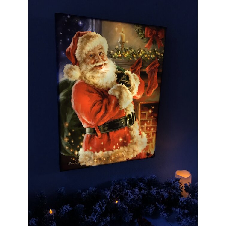 Hot Chocolate Stand 18x24 Fully Illuminated LED Wall Art