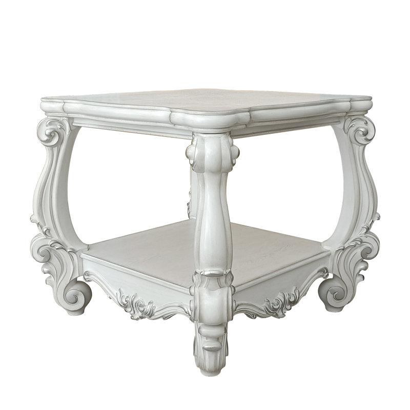 Table de bout Traditional White