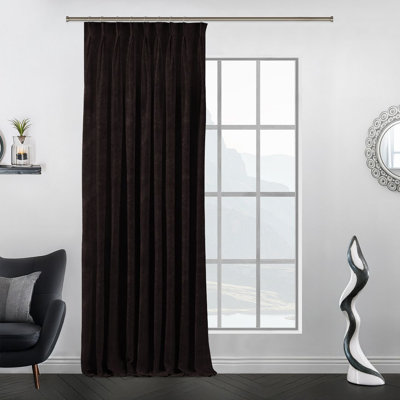 Luxury Pinch Pleat Curtain Panel - Single Drapery for Elegant Window Decor