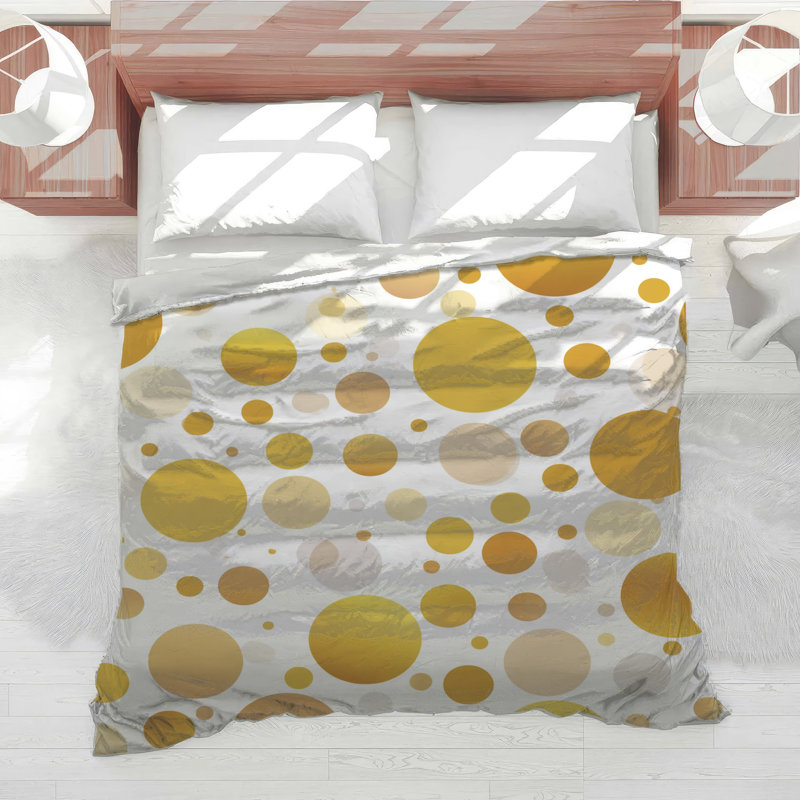 Édredon à pois moderne, Simple extra long