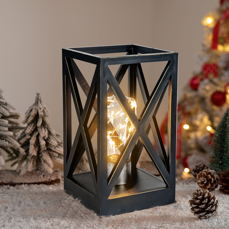 Lampe de table 8,94 po Gypsey Savanah, Noir