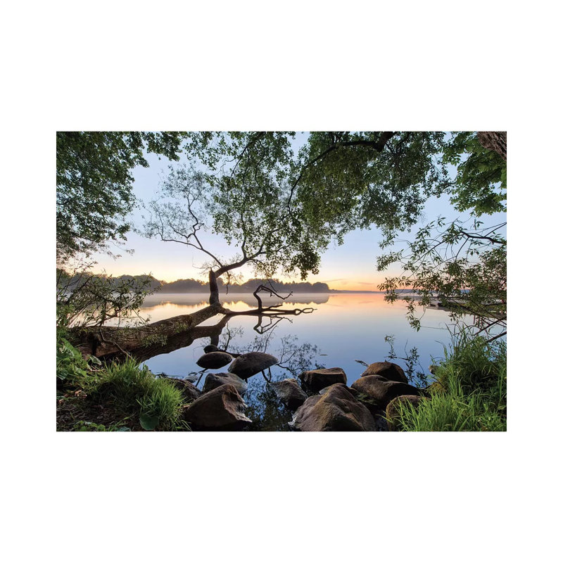 Lake View by Keller - Wrapped Canvas Gallery-Wrapped Canvas Giclée, 20.32 cm H x 30.48 cm W