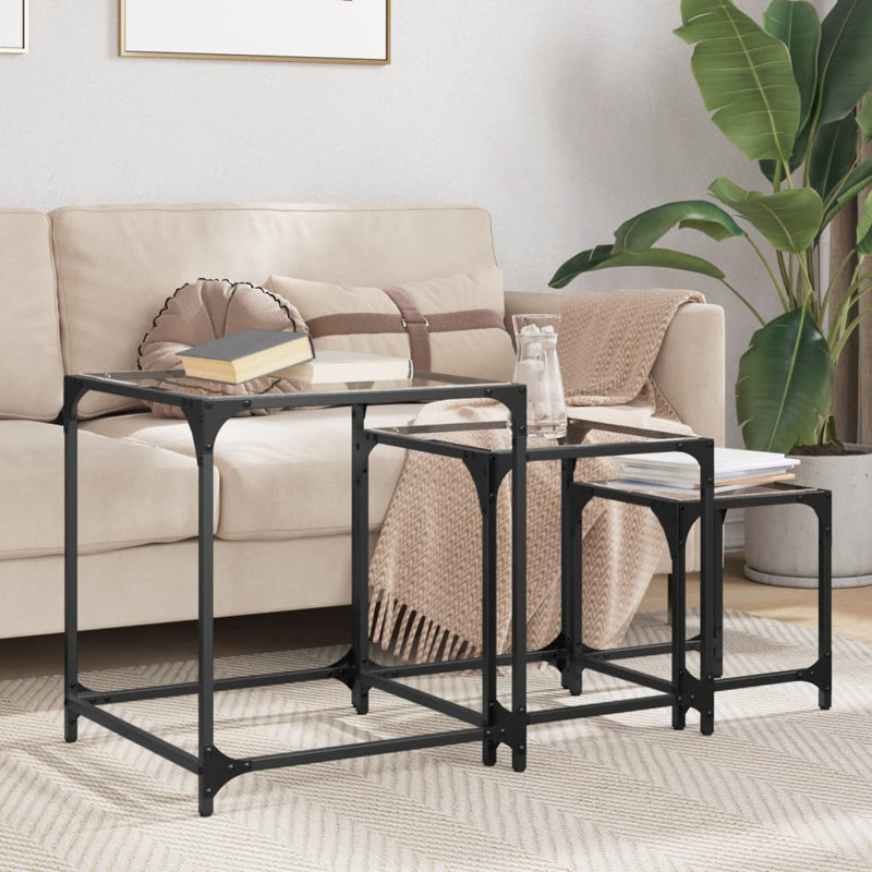 Cydne Coffee Table, Transparent