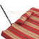 2-Person Polyester Rope Hammock and stand set with Removable Quilted Pad and Pillow
