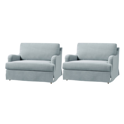 Chaise parsons surdimensionnée avec accoudoirs uniques Terren