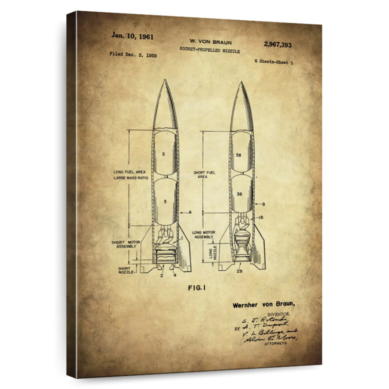 Lance-roquettes Missile, H 24 po x l 16 po