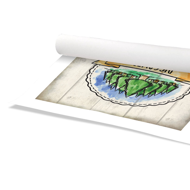 Adventure Is out There 3' Paper Print, 10" H x 10" W x 1" D